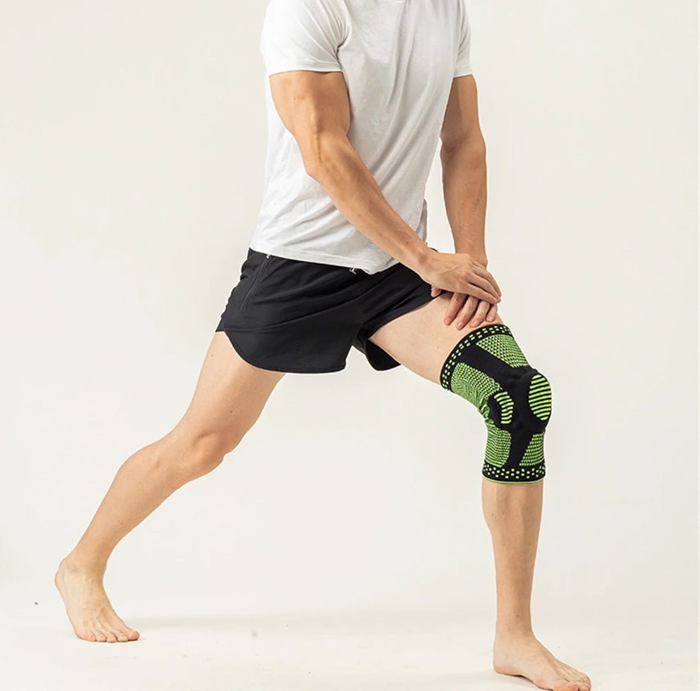 Unisex FlexiSupport knee brace for stability & pain relief. Adjustable compression for athletic recovery & joint support.