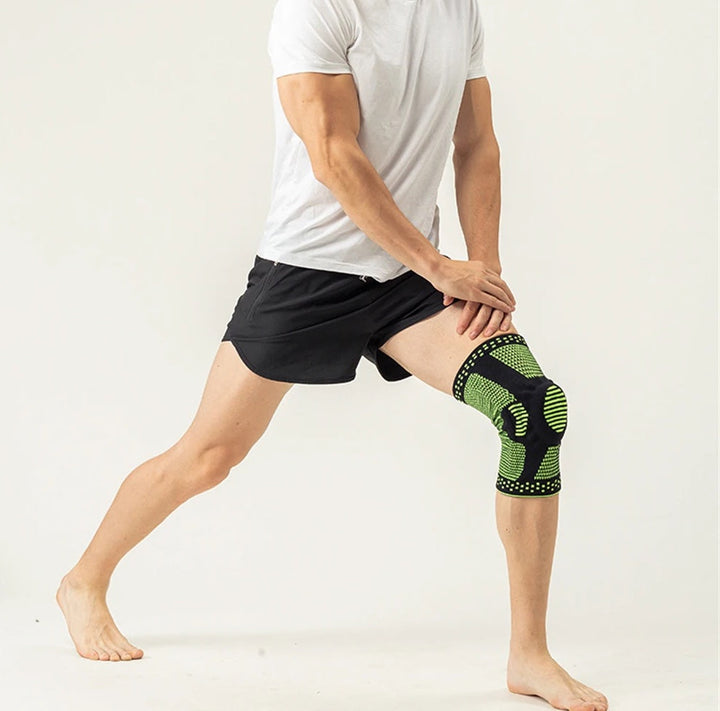 Unisex FlexiSupport knee brace for stability & pain relief. Adjustable compression for athletic recovery & joint support.