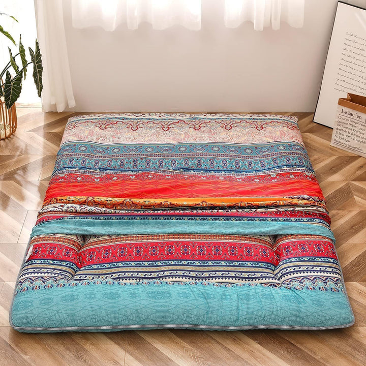 Arivon futon floor mattress, memory foam, foldable, a space-saving and comfortable solution