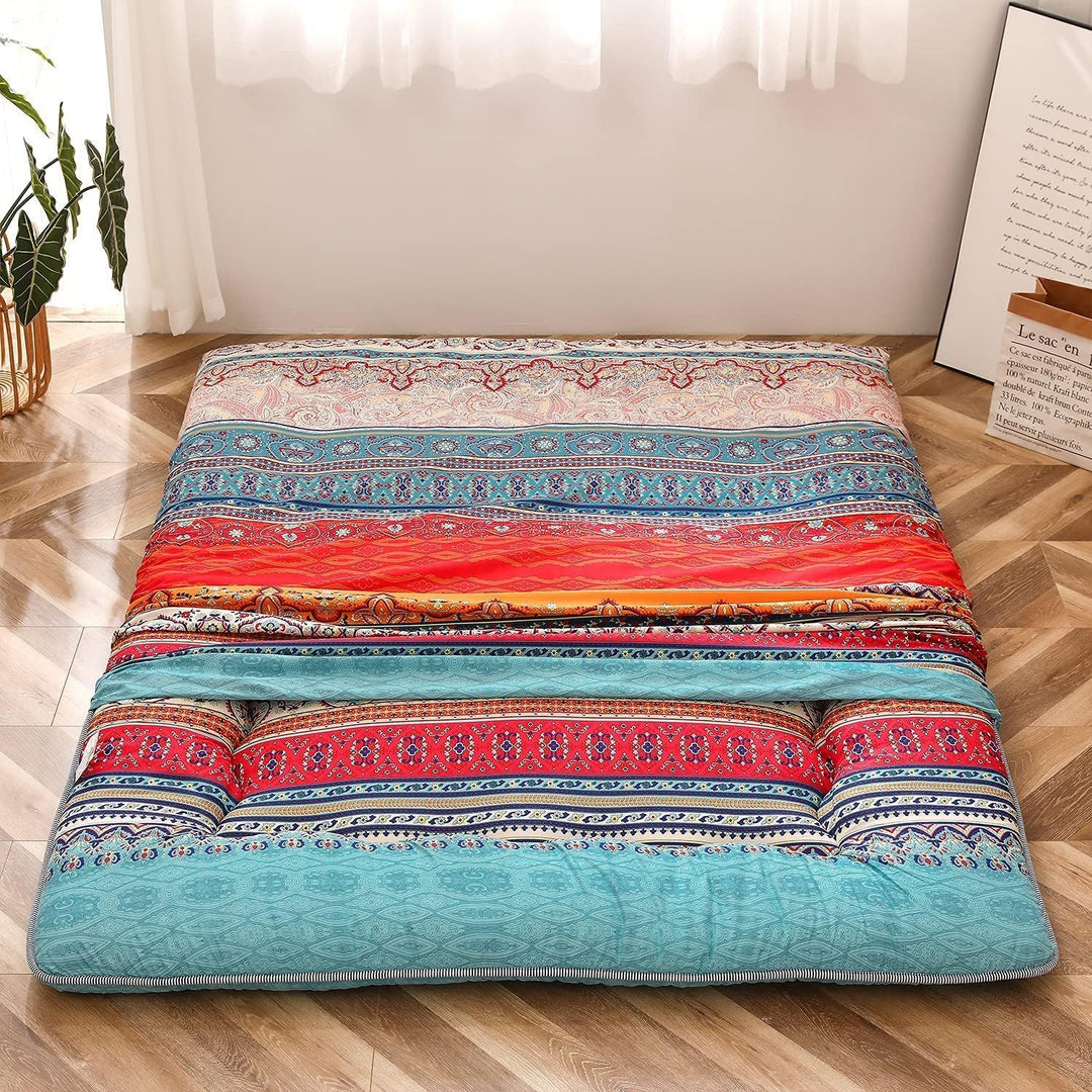 Memory foam foldable futon, Japanese design, a comfortable and practical camping mat