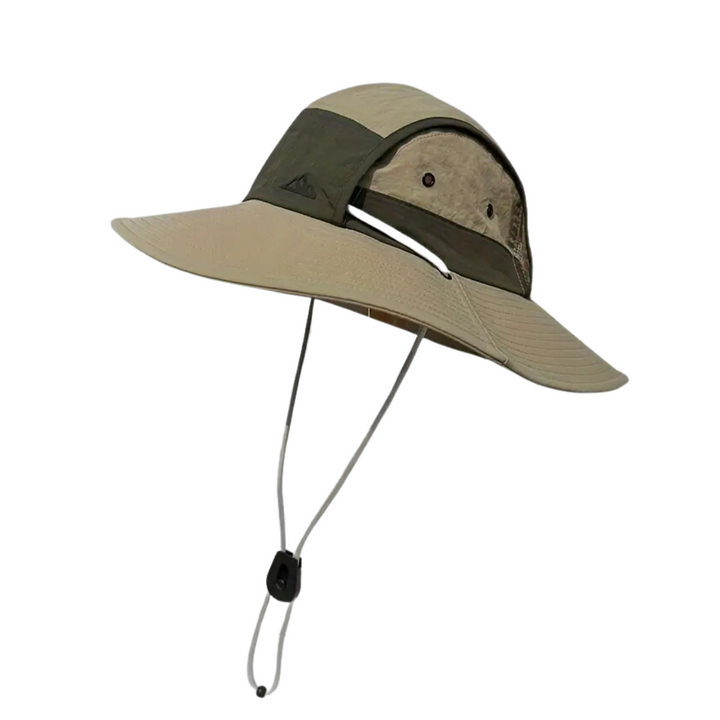Breathable outdoor sun hat, foldable and adjustable, providing essential UV protection for all