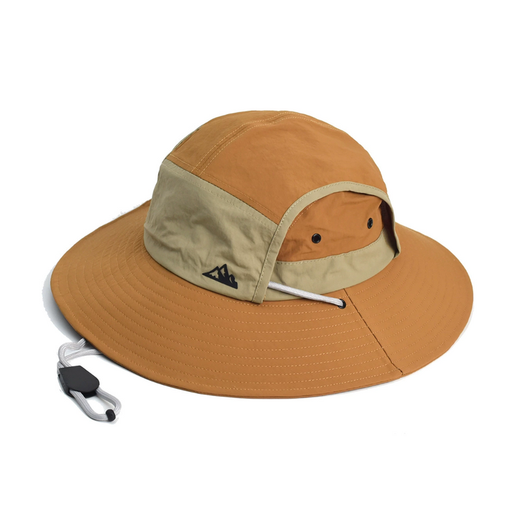 Outdoor foldable hat, unisex, designed with UV protection and breathable fabric for comfortable wear