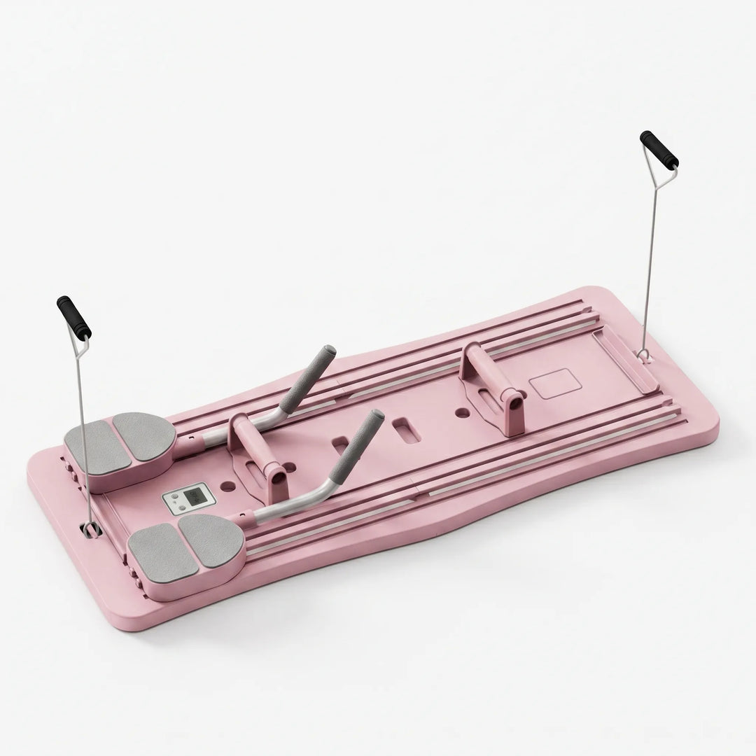 Portable unisex Pilates board for versatile home workouts. Strengthen core, improve fitness with this exercise machine.