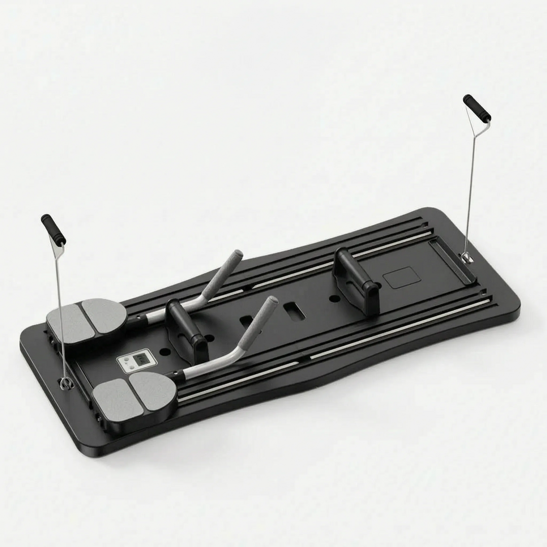 Pilates board for core & full body fitness. Foldable design, great for home gym, resistance training, and Pilates exercises.