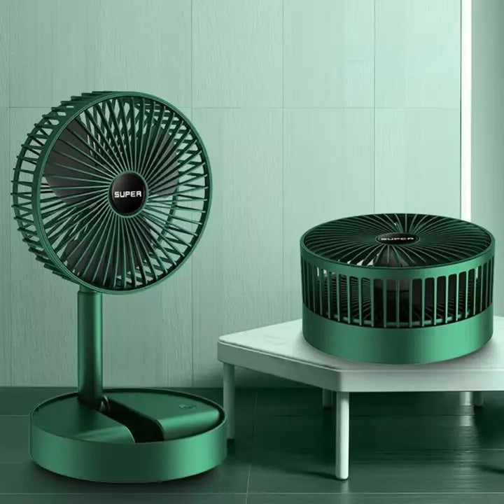 Stay cool anywhere with this unisex foldable portable fan. USB mini fan for summer, travel, or desk cooling.