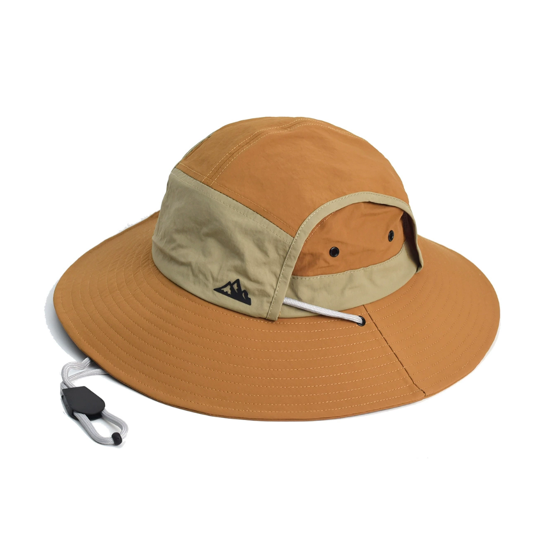 SunGuard Explorer foldable sun hat in grey, providing reliable UV protection for any outdoor trip