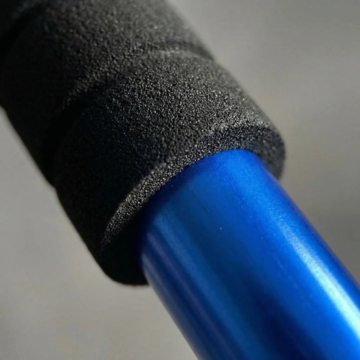 Durable unisex hiking pole with shock absorption. Folding design for easy transport on any trail or trek.