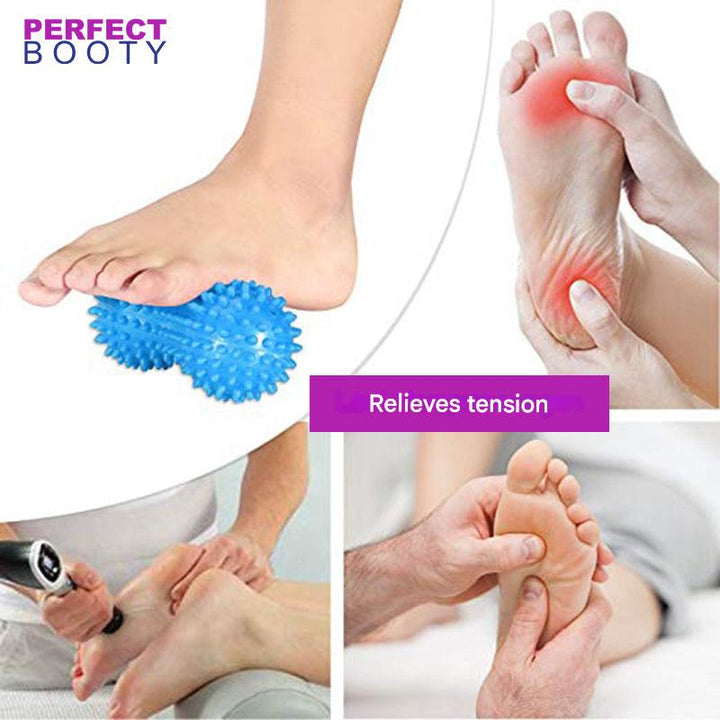 Foot massager for athletes & tired feet. Provides pain relief, stress relief, and improved circulation.