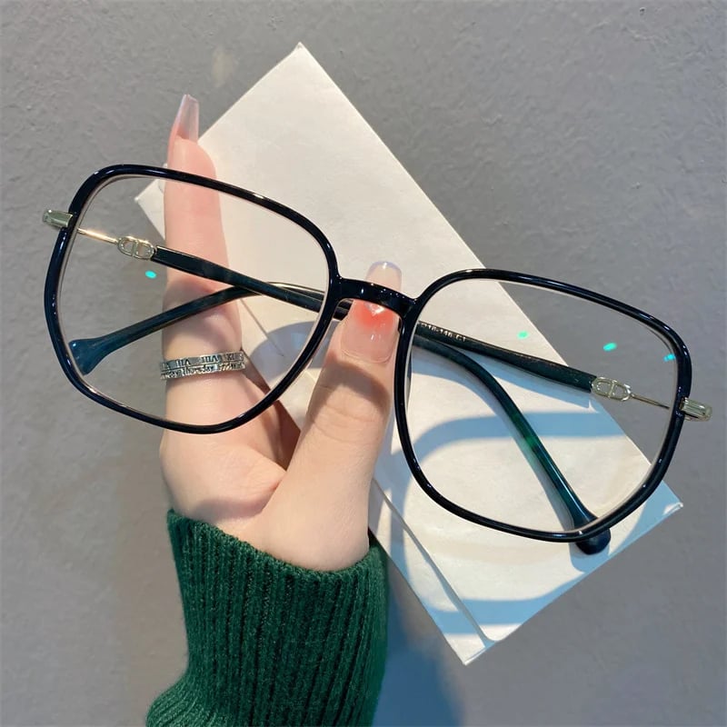 Unisex frameless anti-blue light reading glasses for digital eye care & vision comfort.