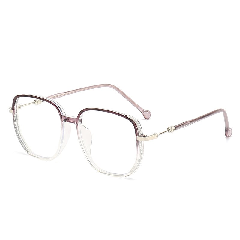 Modern frameless reading eyewear with blue light filter for improved digital eye health & clarity.
