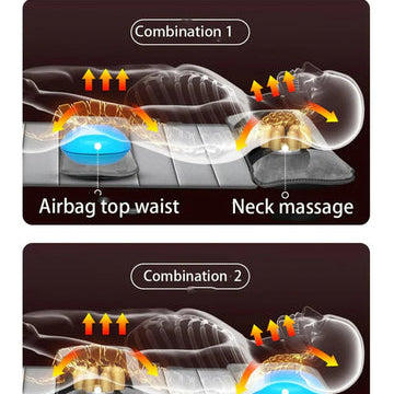 Unisex shiatsu massage mat provides full body electric massage & heat therapy for deep relaxation & muscle recovery.