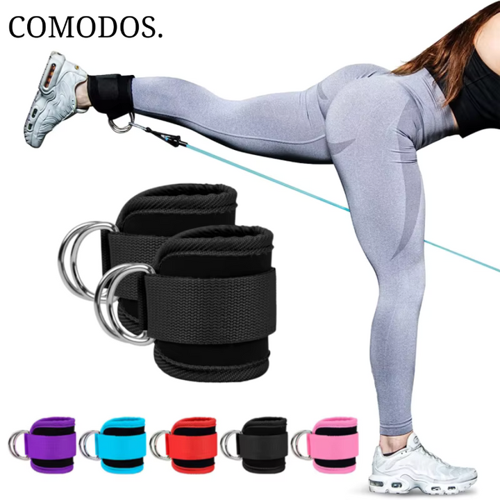 Unisex exercise bands for glute activation & leg day. Boost your home gym strength training sessions.