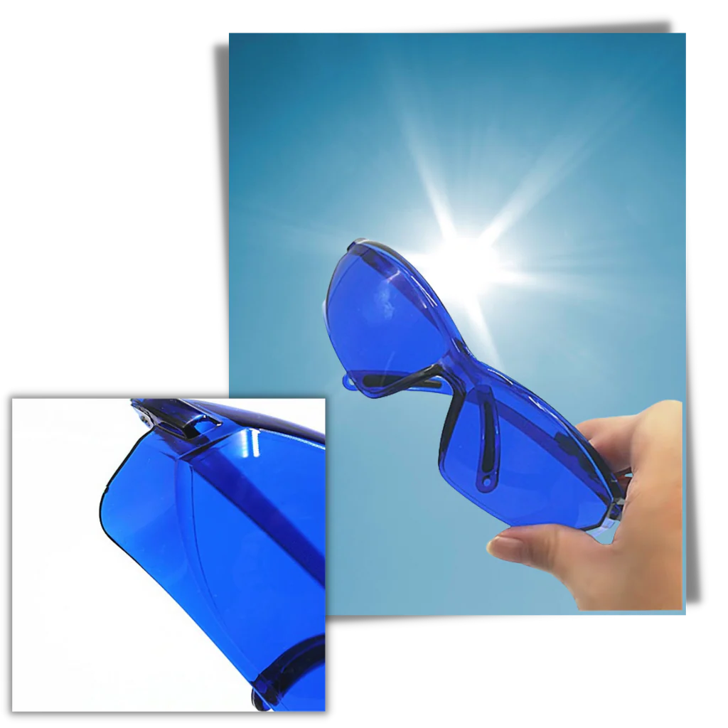 Stylish golf eyewear: Unisex golf ball finder glasses. Designed to quickly locate lost golf balls on any course.