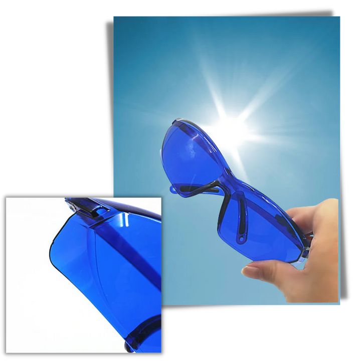 Stylish golf eyewear: Unisex golf ball finder glasses. Designed to quickly locate lost golf balls on any course.