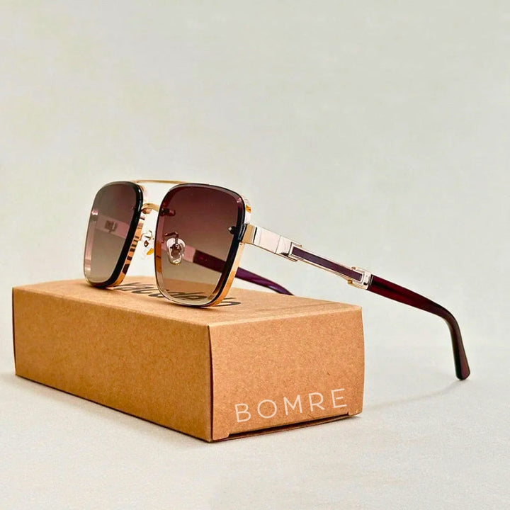 Gradient lens sunglasses for unisex wear, providing essential UV protection. Fashionable & comfortable eyewear in a vintage style.
