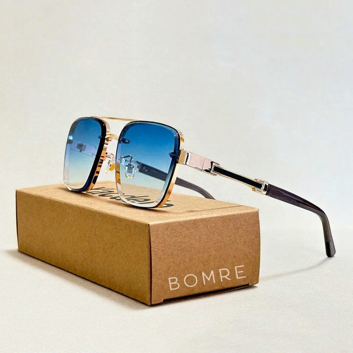 Modern unisex gradient sunglasses with effective UV protection. Sleek, lightweight fashion eyewear, ideal for any outdoor style.