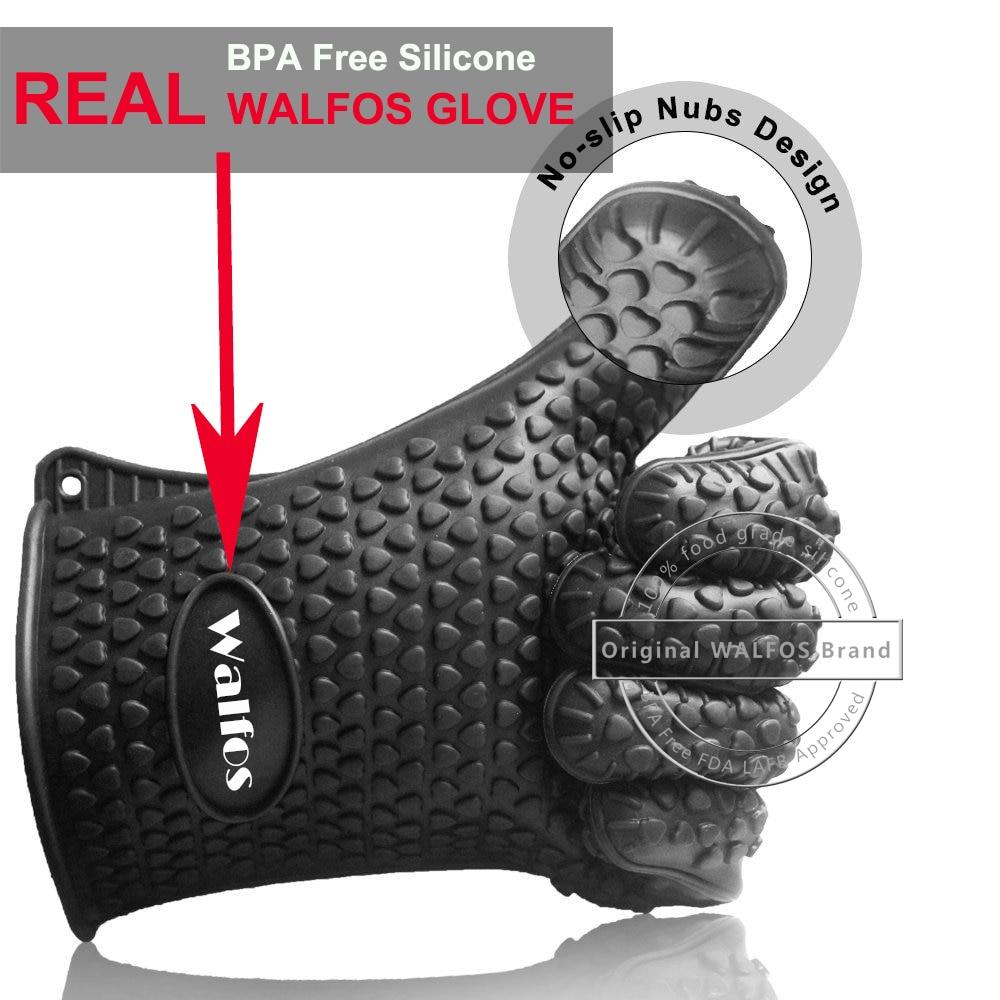 GrillGuard heat resistant oven mitts for kitchen safety. Ideal for handling hot pans, pots & BBQ.