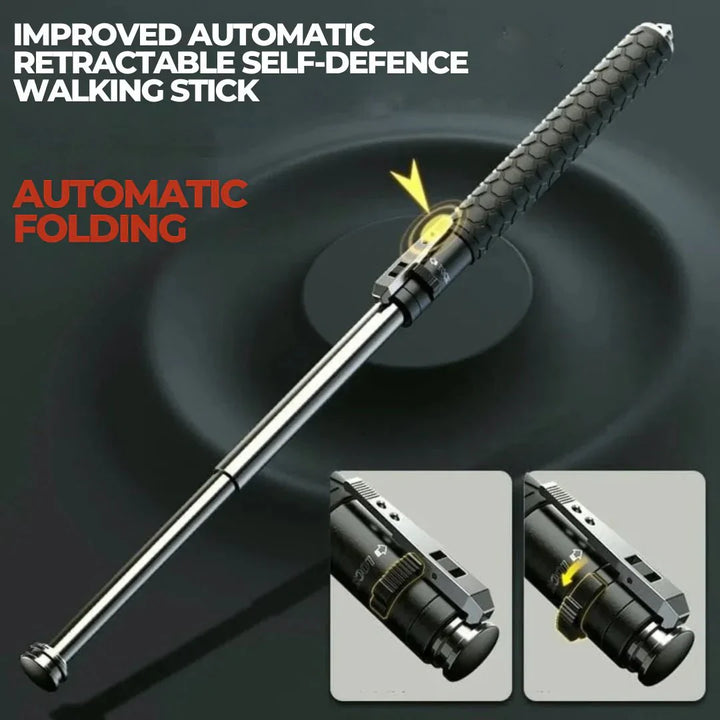 Durable hiking stick offers dependable support, a robust piece of outdoor gear.