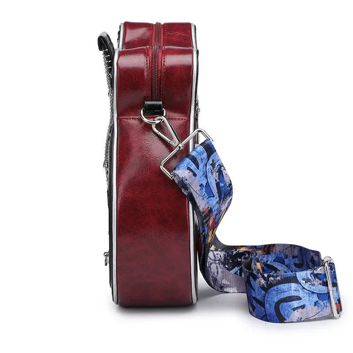 Cool guitar shoulder bag, a must-have unique accessory for music enthusiasts.