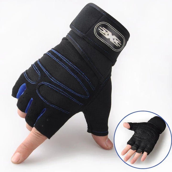 Shock-resistant gym hand protection for all fitness & exercise routines.