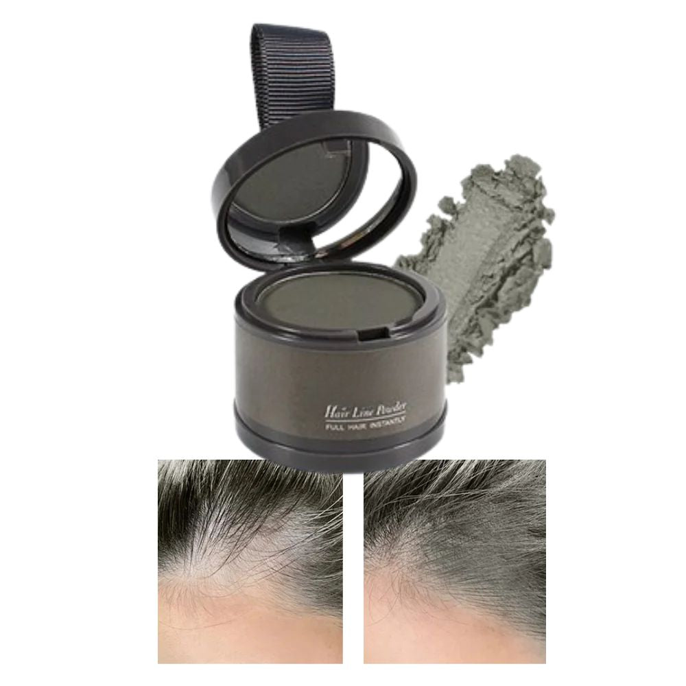 Waterproof hair powder to achieve instant volume and cover thinning patches naturally.