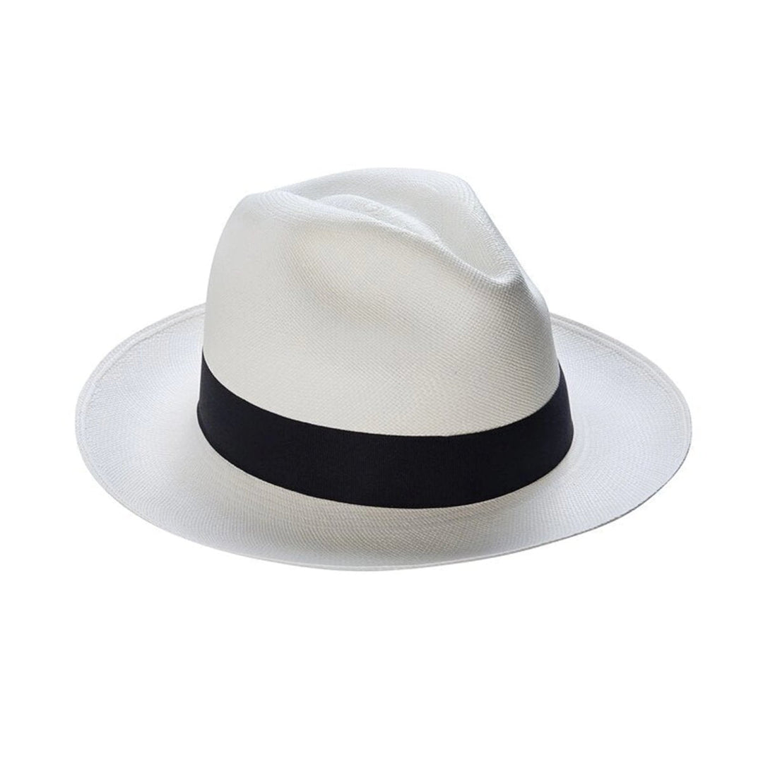 Cotton Panama hat with wide brim, unisex design, excellent summer travel accessory