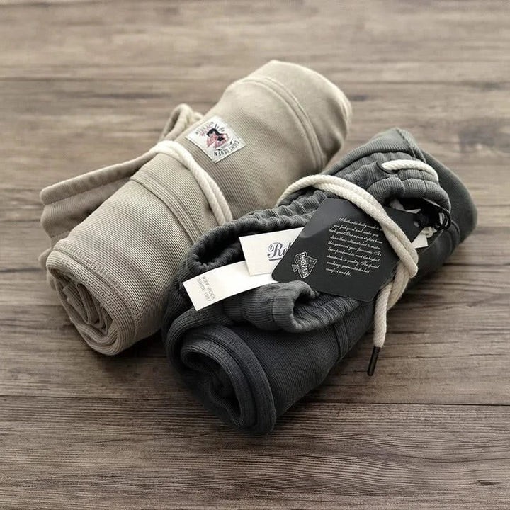 Casual Harlan unisex shorts. Relaxed fit, drawstring waist for everyday comfort & active wear.