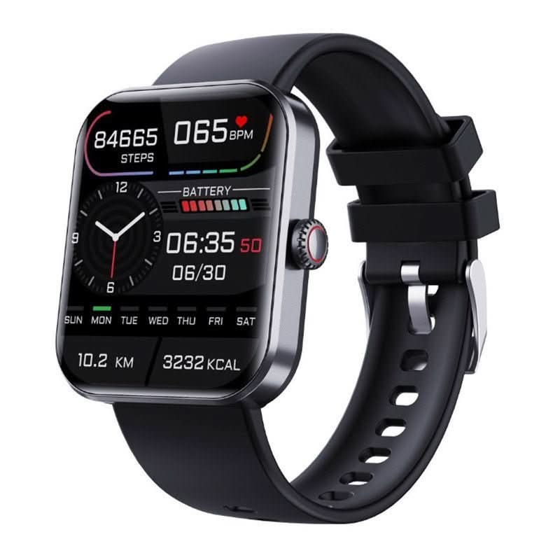 Unisex health watch for pain-free blood sugar, heart rate, and vital sign monitoring.