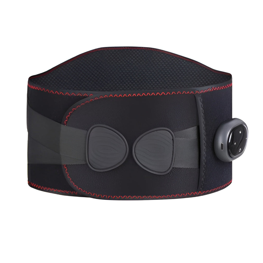 Unisex Heated Back Massager for pain relief, muscle relaxation, and comfort. Features vibration & lumbar support.