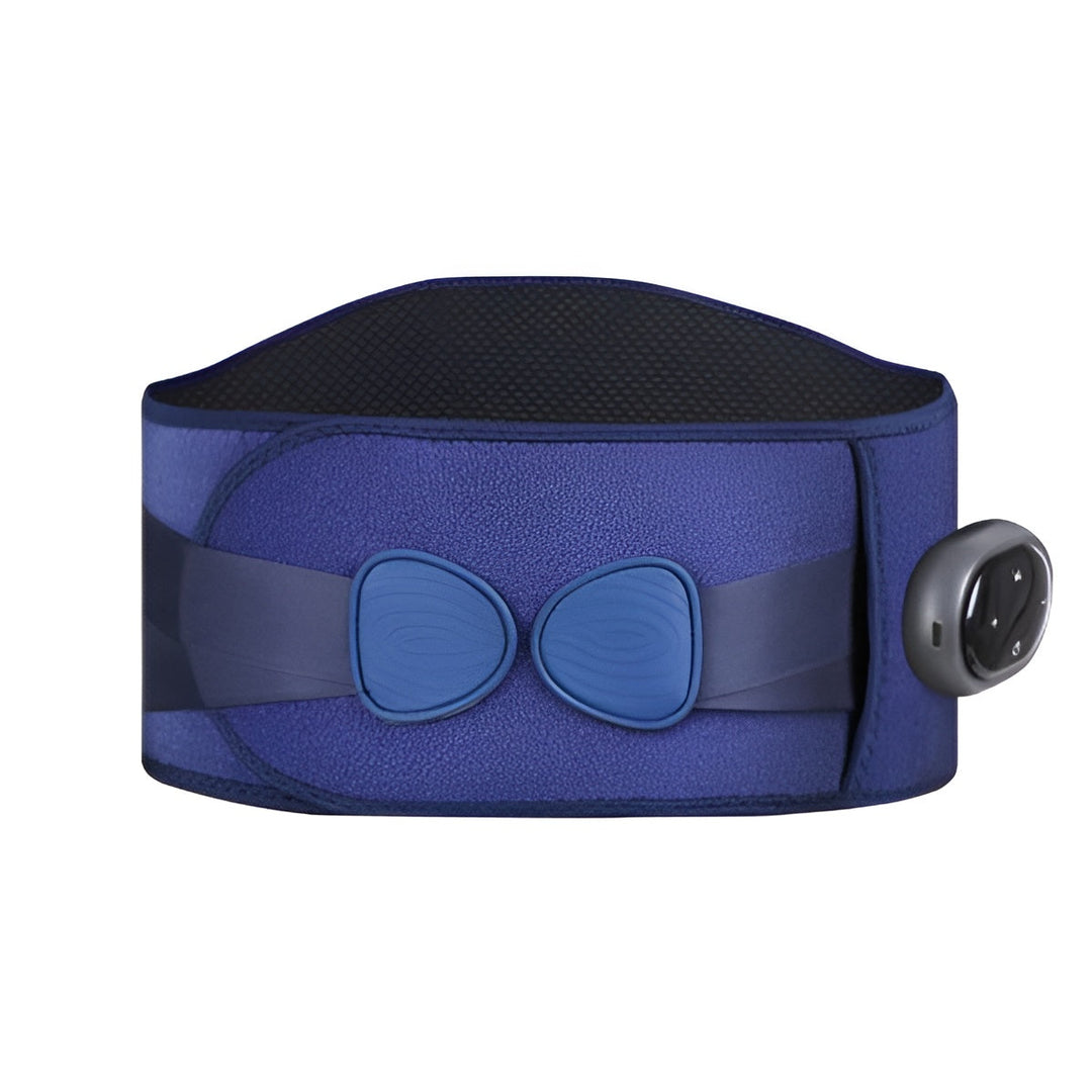 Experience soothing heated therapy with this unisex back massager. Targets lower back pain & provides deep comfort.