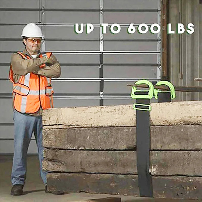 Adjustable unisex shoulder straps for lifting, essential moving equipment for furniture and heavy items.