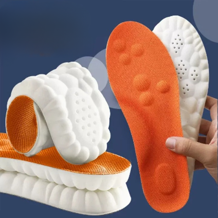 Breathable and high elastic insoles, a must-have for active individuals seeking foot comfort and support.