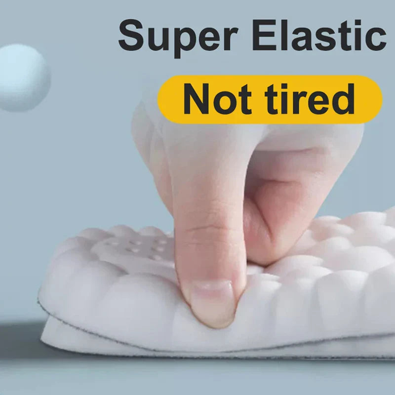 High performance sport insoles featuring advanced arch support and shock absorbing technology.