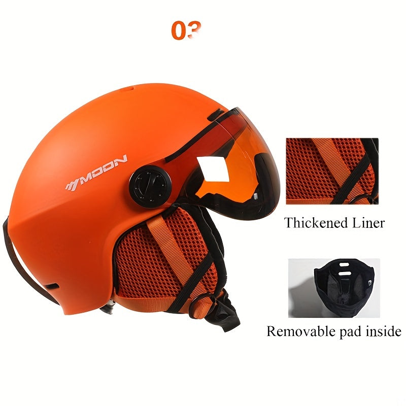 Unisex high-quality ski & snowboard helmet for winter sports safety.