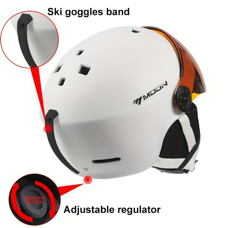 Durable high-quality unisex ski & snowboard helmet for ultimate outdoor sports safety.