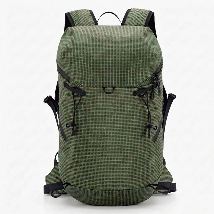 Ergonomic unisex hiking daypack. Lightweight ripstop nylon trail bag for comfortable long outdoor journeys.