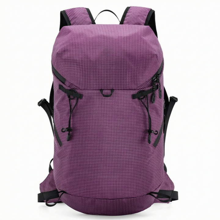 Lightweight unisex travel pack & daypack. Hydration ready hiking backpack for diverse outdoor adventures.