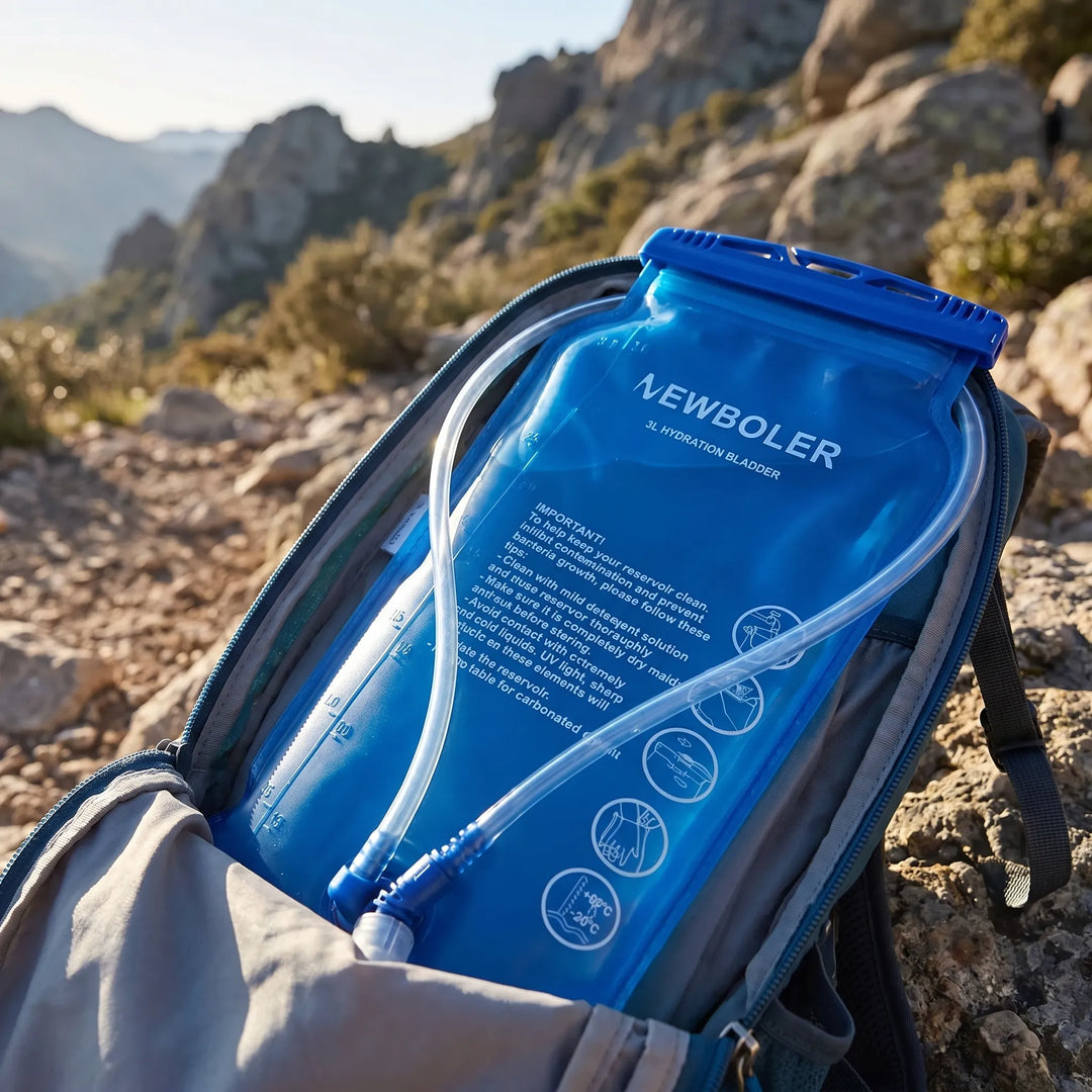 Unisex hydration bladder reservoir, BPA-free for hiking & running backpacks.