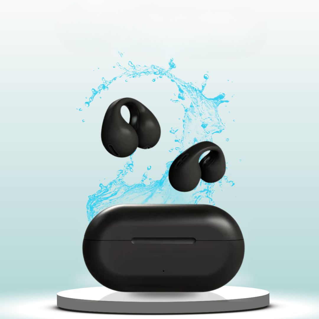 Unisex HydroTunes waterproof earplugs for swimming, showering, and various sports. Comfortable ear protection.