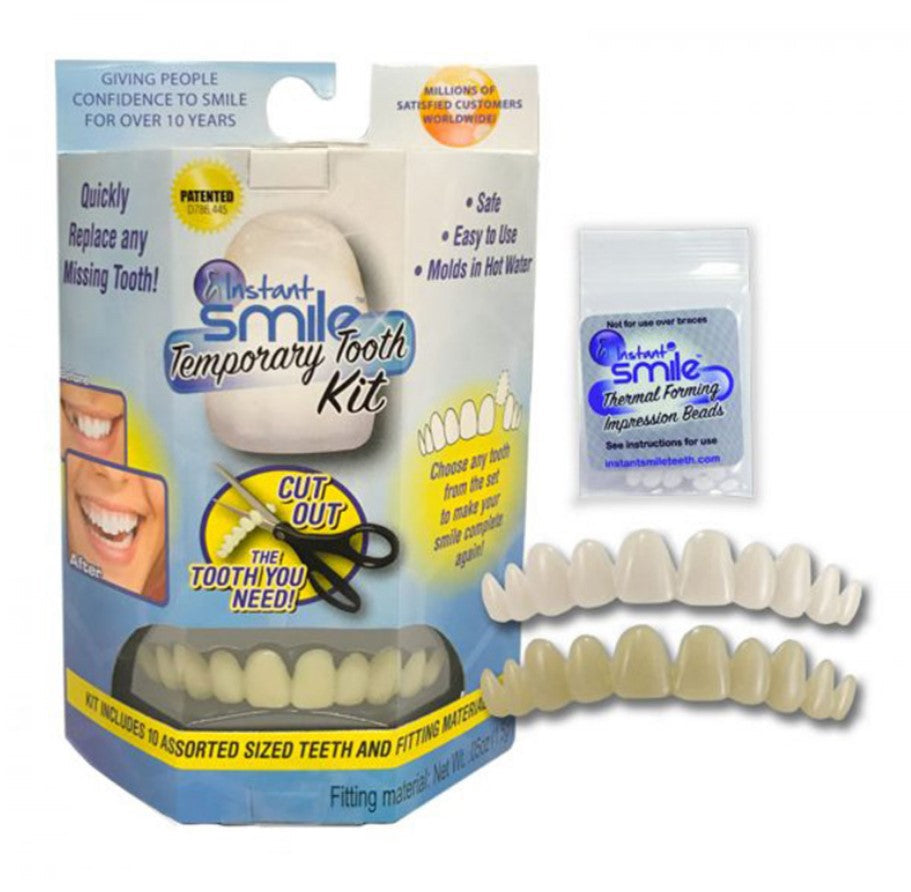 Unisex Instant Smile Veneers, high-quality temporary false teeth for a perfect, confident smile & cosmetic dental cover.