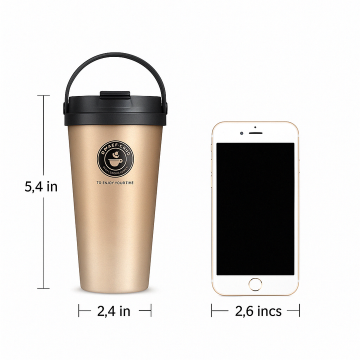 Unisex ThermaSip travel mug, insulated and leak-proof, keeps your favorite drinks hot or cold.