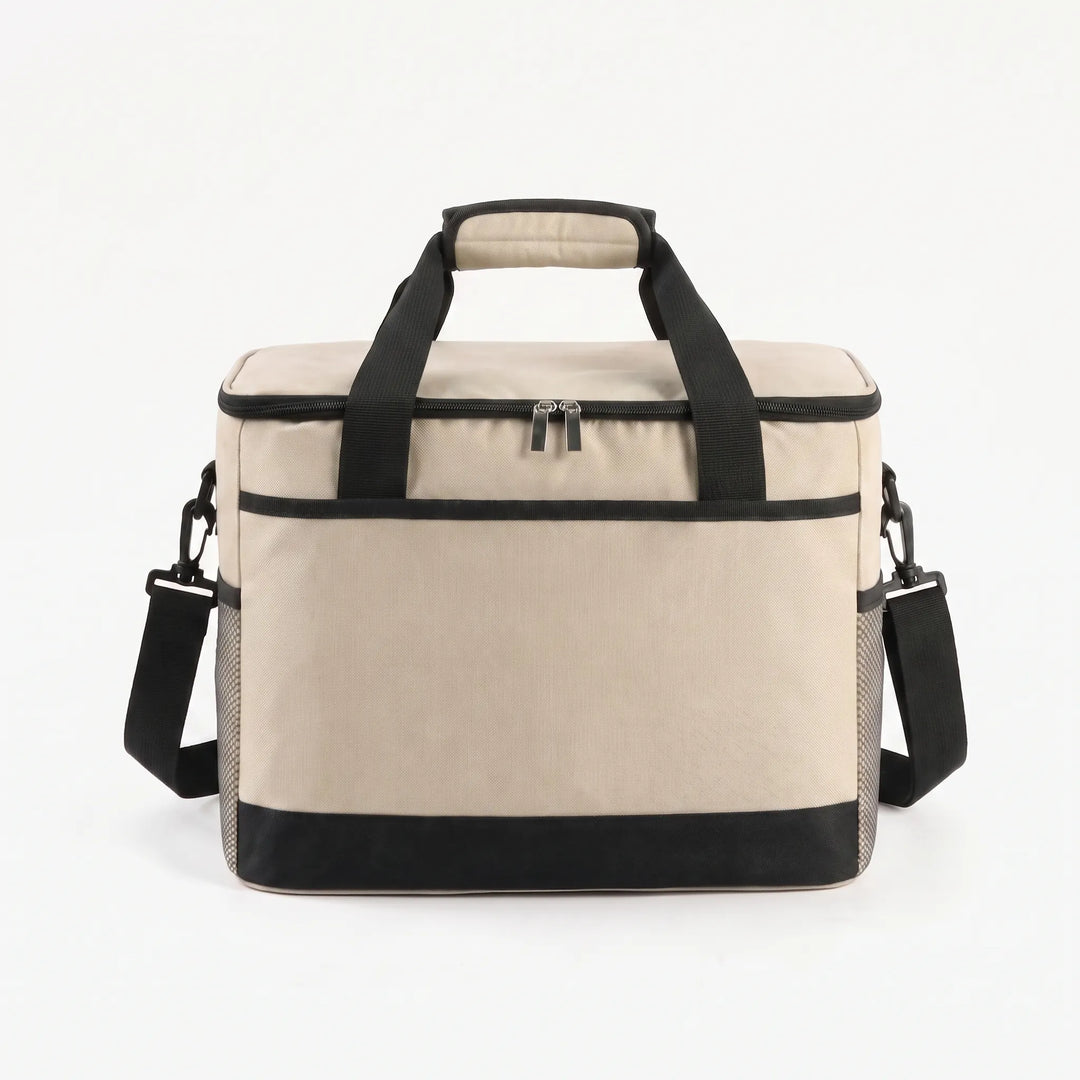 Portable lunch bag & food carrier, featuring durable insulation for fresh meals on the go, ideal for work, school or hiking.