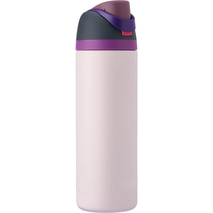 BPA-free stainless steel straw bottle. Leak-proof design ensures no spills. Great for daily hydration.