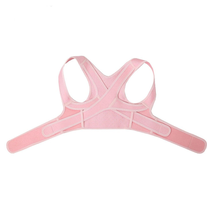 Achieve better spinal alignment & posture with this comfortable, invisible back support brace for daily body wellness.