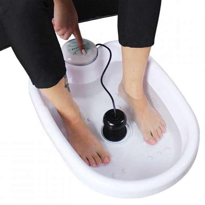 Ionic foot detox machine designed for stress relief, full body cleansing, and home spa wellness.