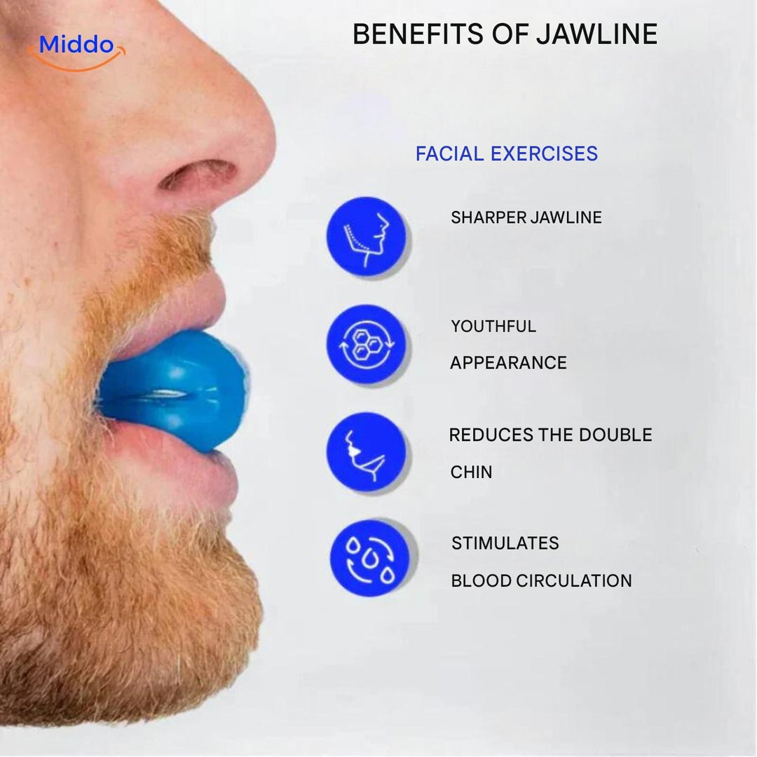 JawSculptor Pro jaw trainer for facial strength training, double chin reduction, and defined jawline.