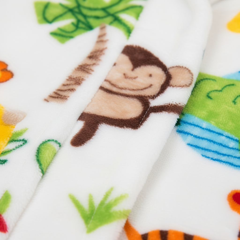 Adorable kids' animal cuddle hooded bathrobe, cozy and warm for boys and girls.