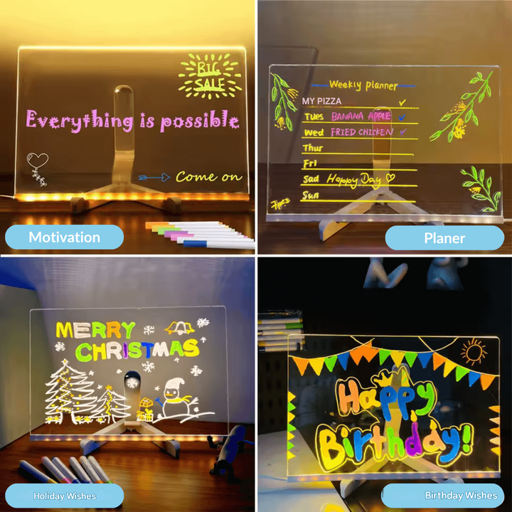 LuminaPlay LED art board for kids, innovative drawing toy, educational gift