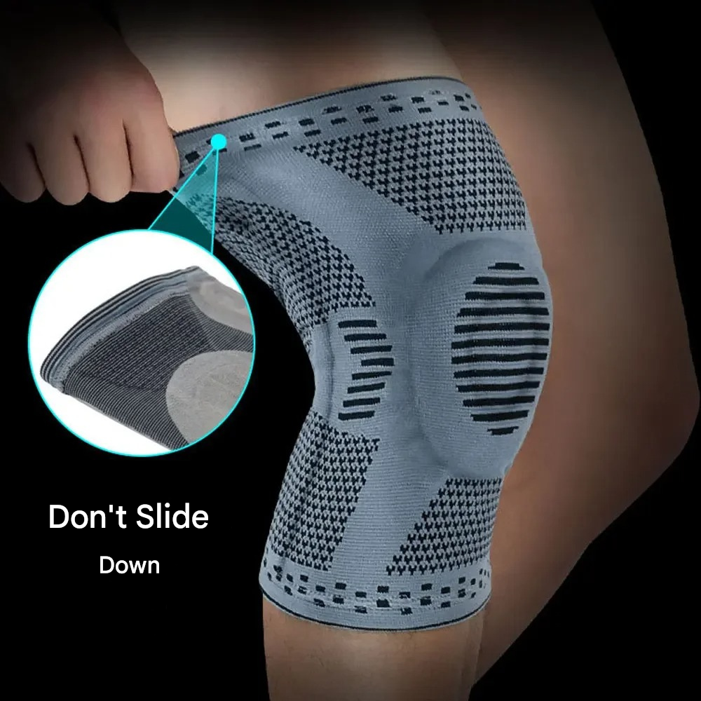 Ergonomic knee brace for comprehensive joint support, promoting comfort & active recovery.