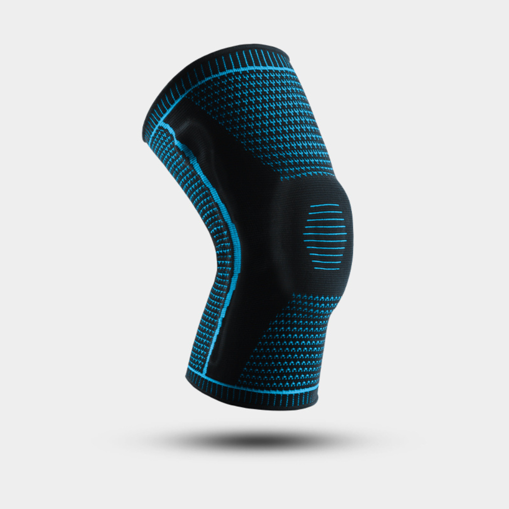 Comfortable activewear knee brace, designed for ultimate joint support & flexibility during movement.